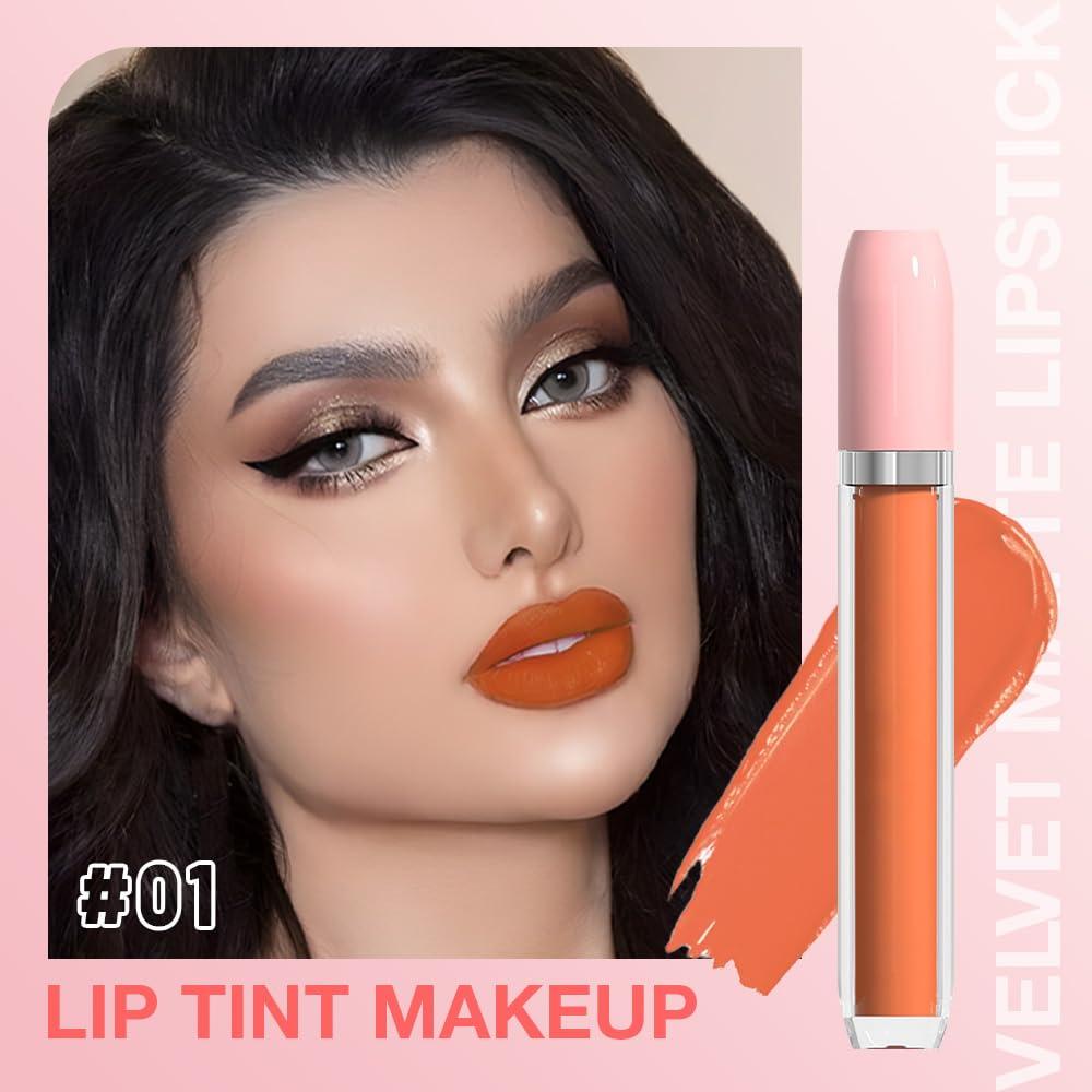 Pintalabios Líquido Mate BINGBRUSH 2 Piezas Larga Duración