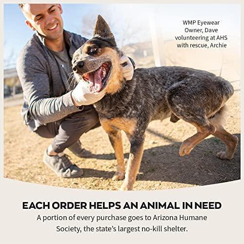 WearMe Pro - Gafas de sol redondas doradas con lentes rosa