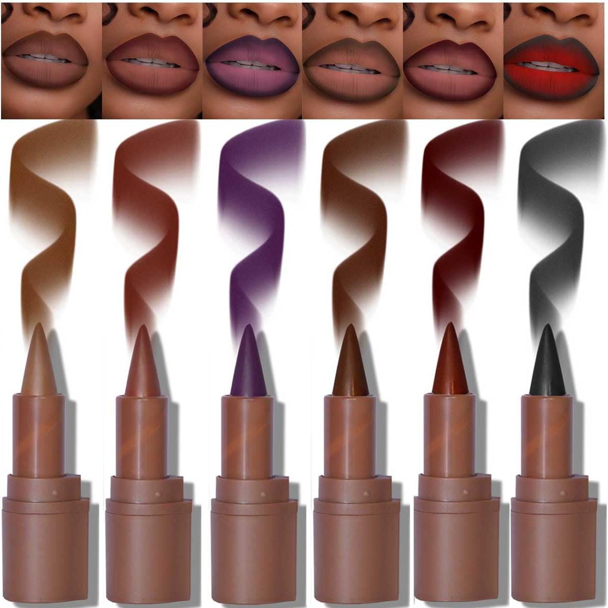 Set Lápiz Labial y Lápiz de Labios 2 en 1 BAISEN DIARY - Tono Té con Leche