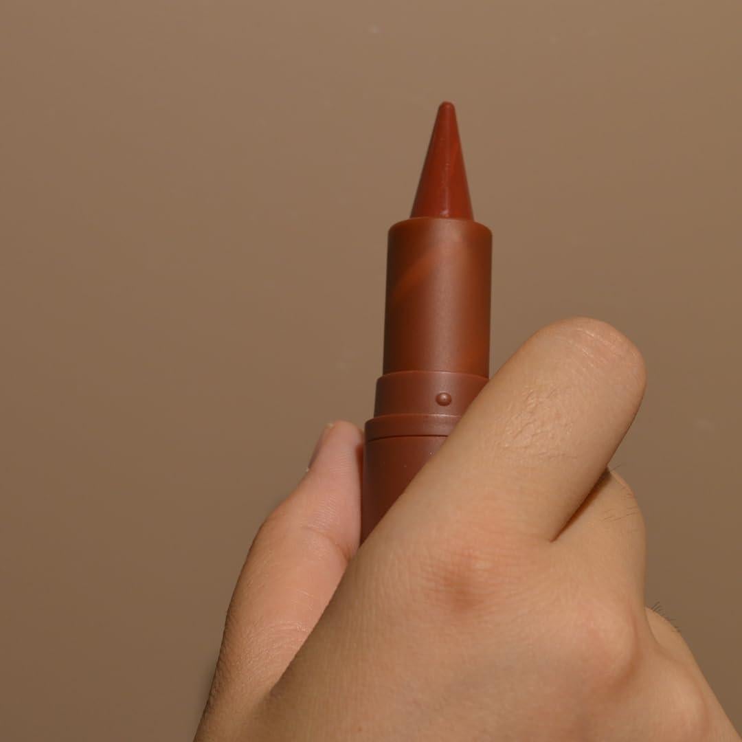 Set Lápiz Labial y Lápiz de Labios 2 en 1 BAISEN DIARY - Tono Té con Leche