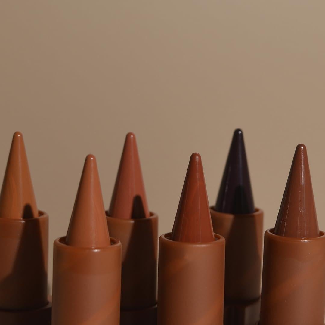 Set Lápiz Labial y Lápiz de Labios 2 en 1 BAISEN DIARY - Tono Té con Leche