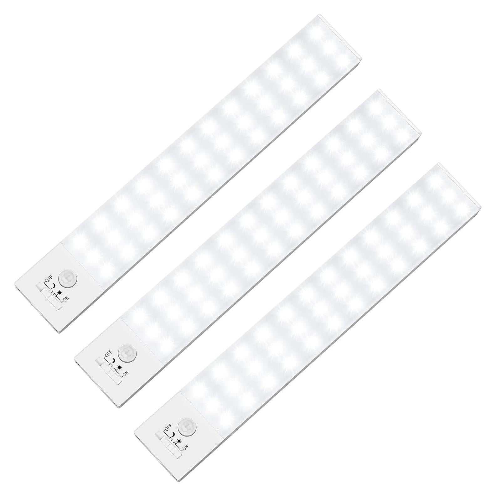 Luces LED Alivation con Sensor de Movimiento - Paquete de 3