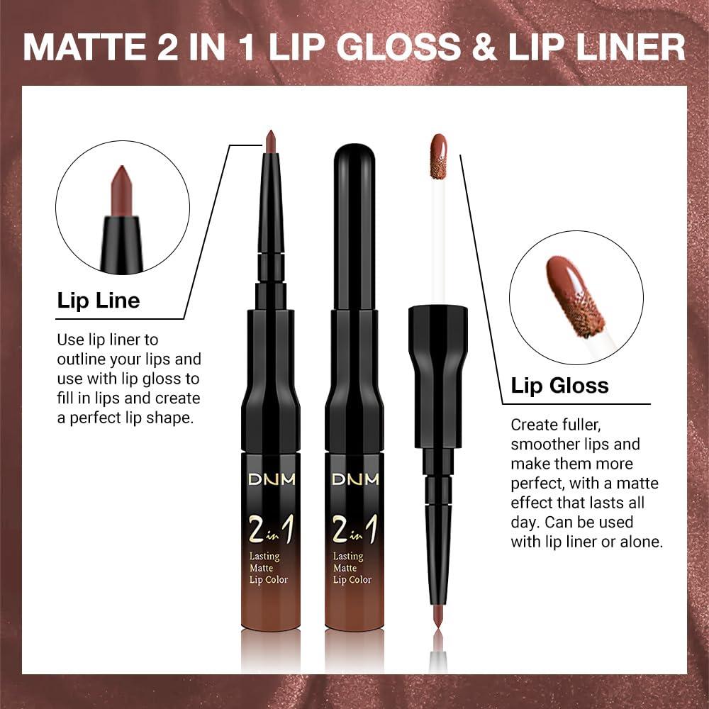 Lápiz Labial Mate evpct 4.14 ml Marrón Rojizo y Tinte de Labios