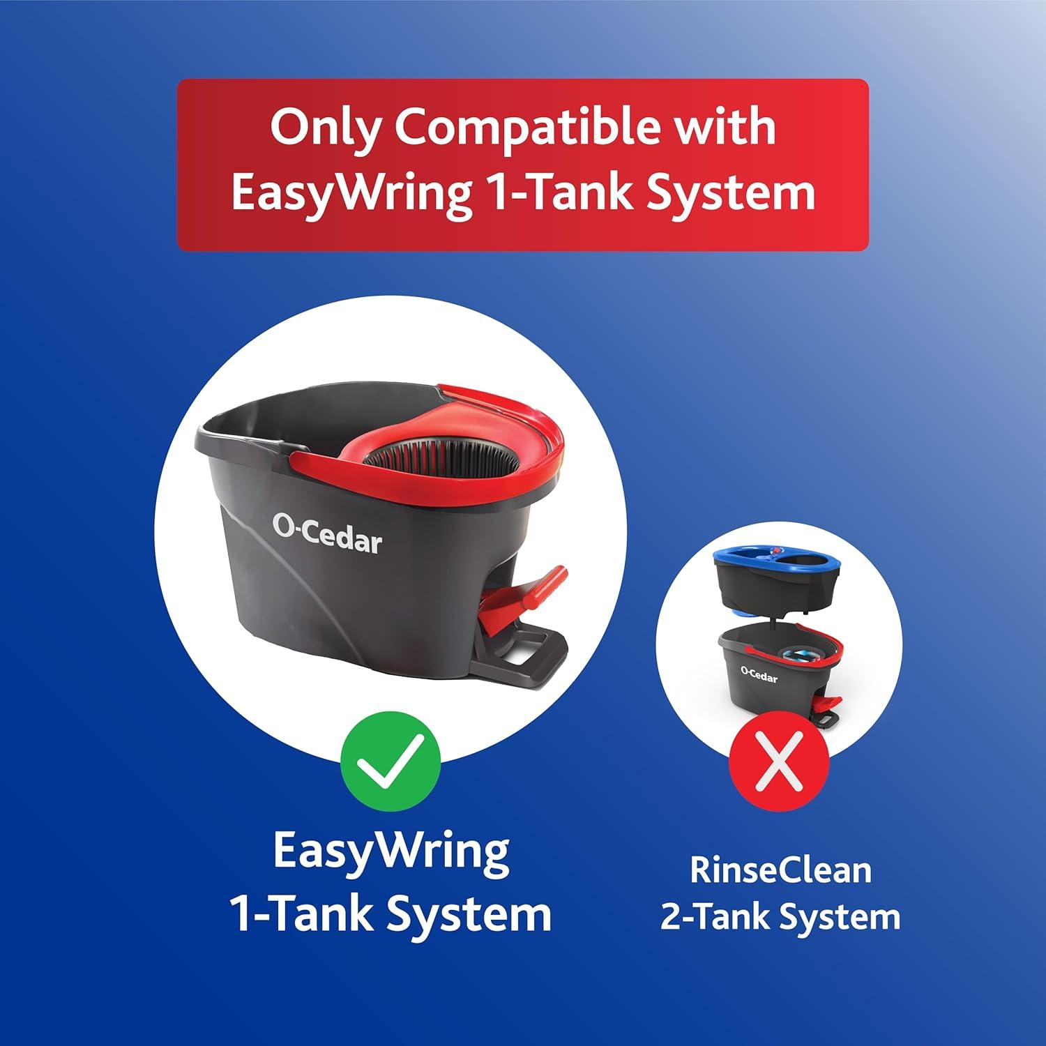 Repuesto de Mopa O-Cedar EasyWring Spin - Paquete de 3