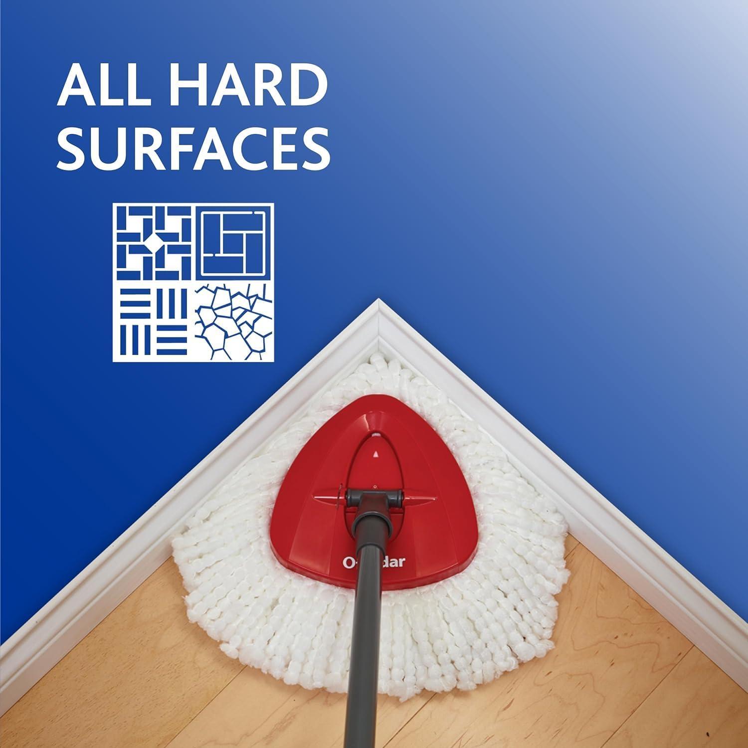 Repuesto de Mopa O-Cedar EasyWring Spin - Paquete de 3