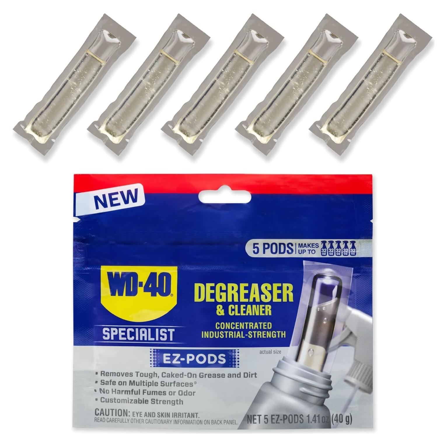 Desengrasante y Limpiador Multi-Superficie WD-40 EZ-PODS 5 Unidades