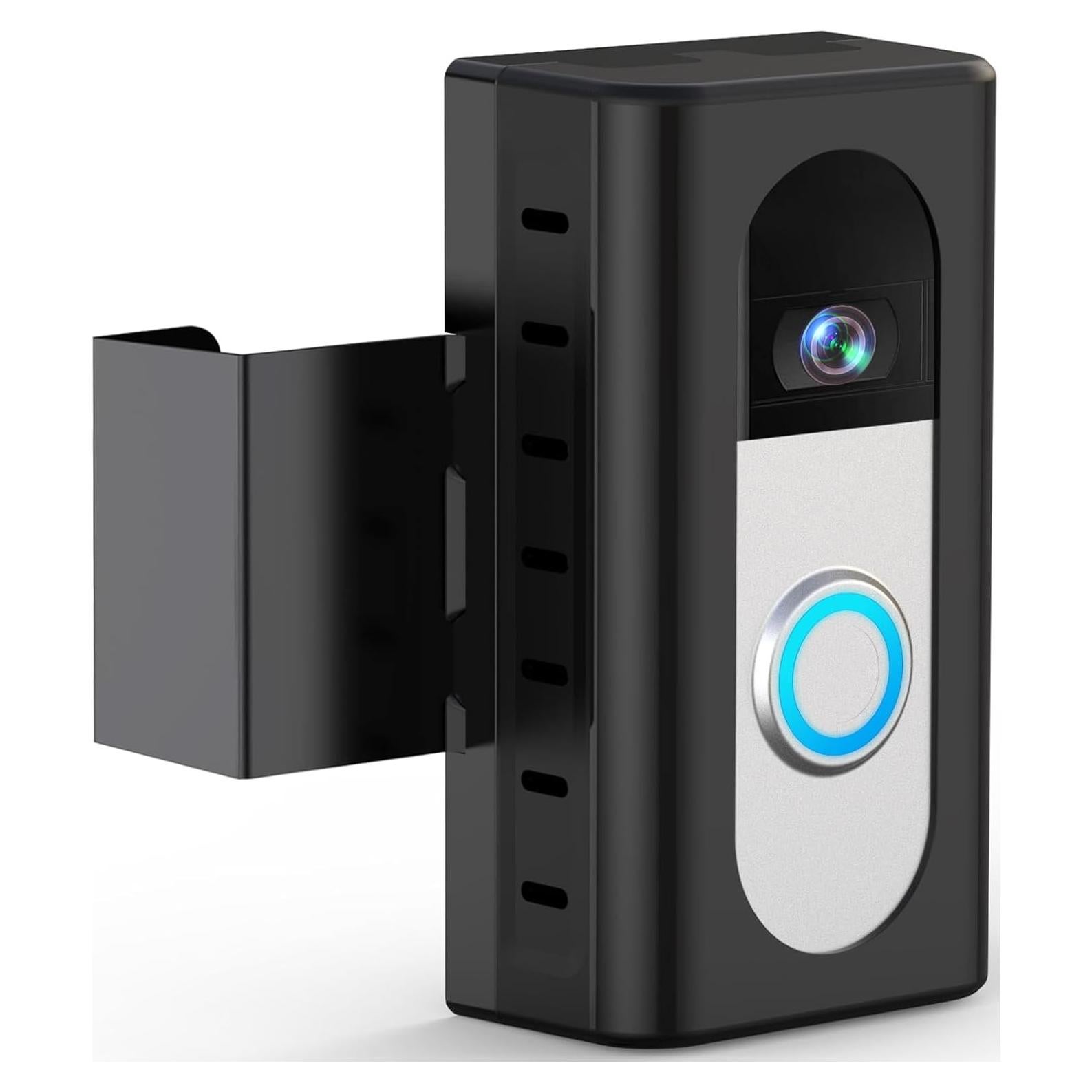 Soporte para Timbre de Video QIBOX a Prueba de Robo Negro