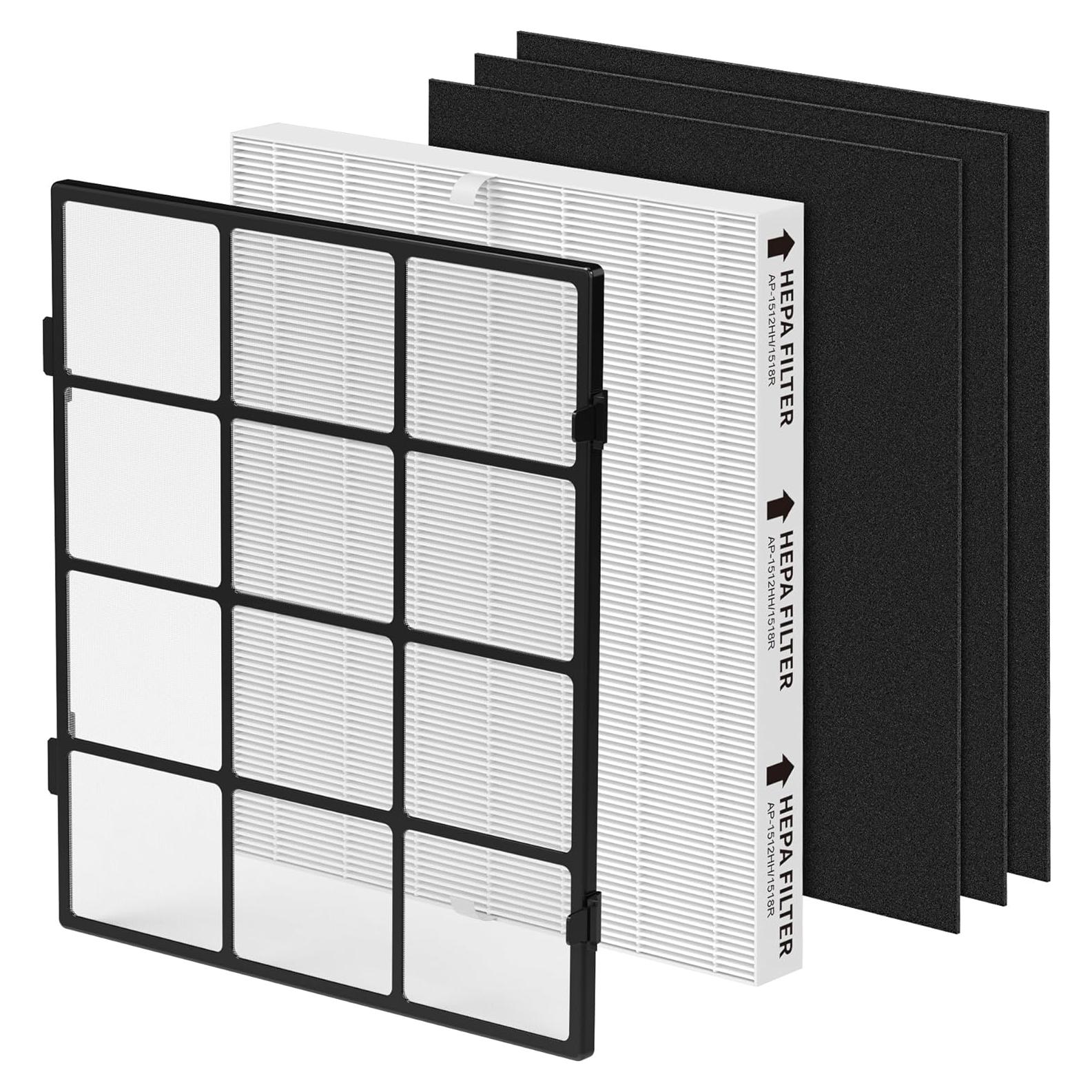 Filtro de Reemplazo Elnuliros AP-1512HH para Purificadores