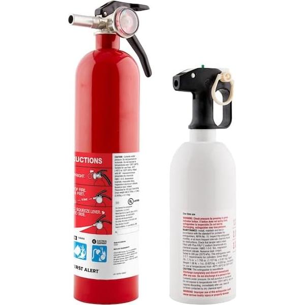 Extintores de Incendios First Alert Home1 y Kitchen5 - Combo