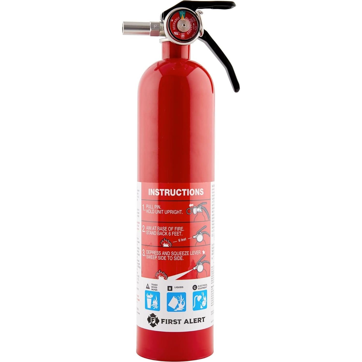 Extintores de Incendios First Alert Home1 y Kitchen5 - Combo