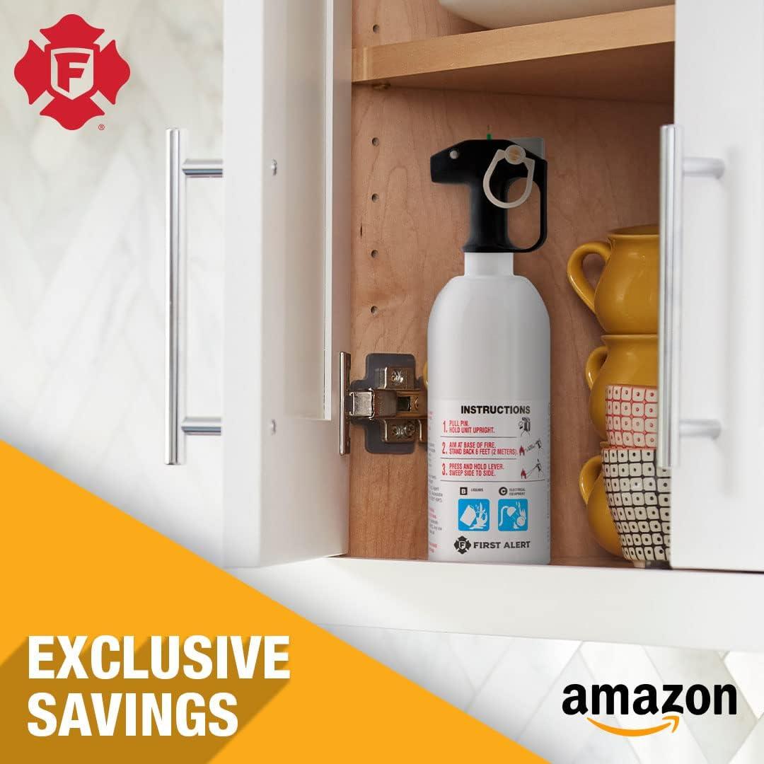 Extintores de Incendios First Alert Home1 y Kitchen5 - Combo