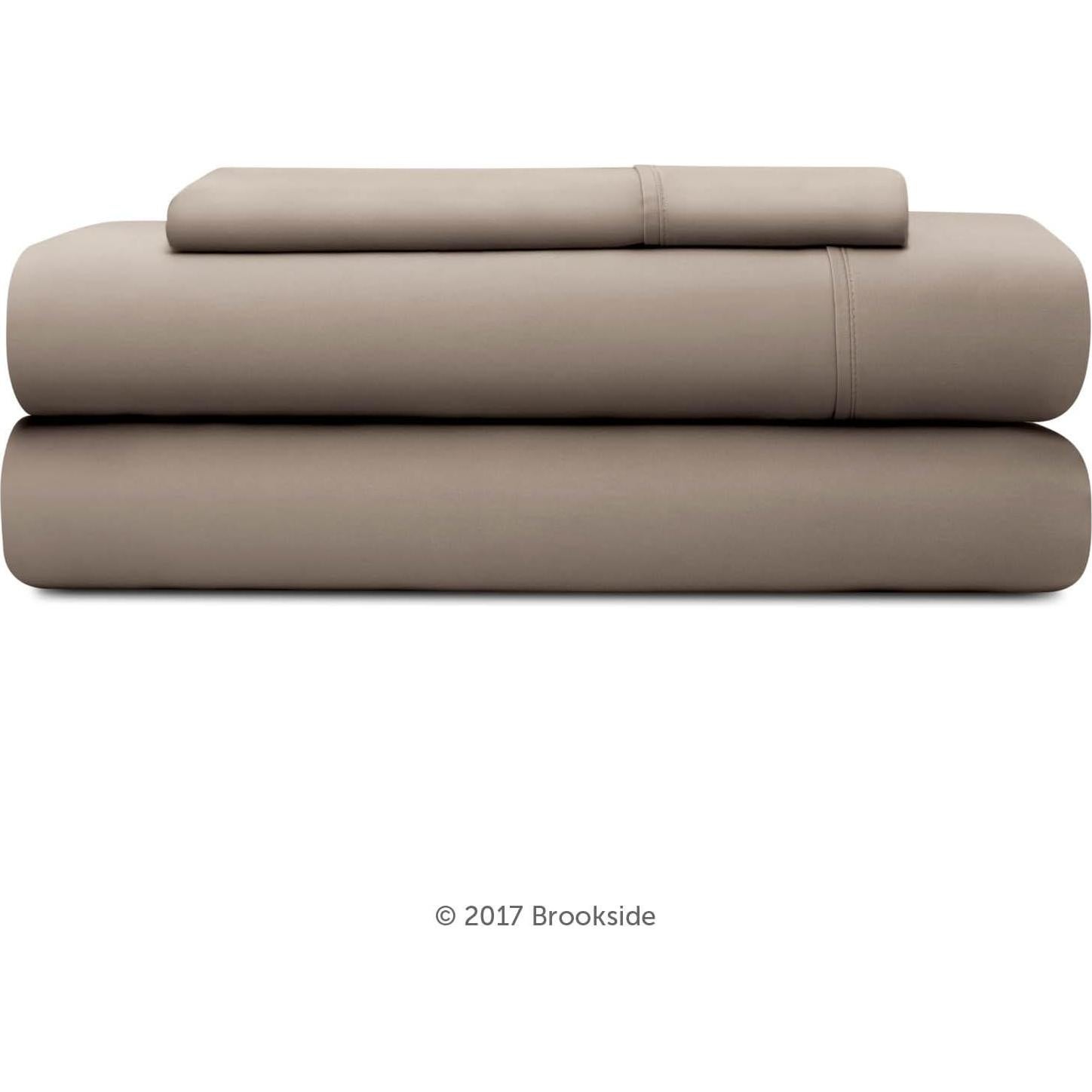 Juego de Sábanas Brookside Tencel Individual Arenisca 3 Piezas