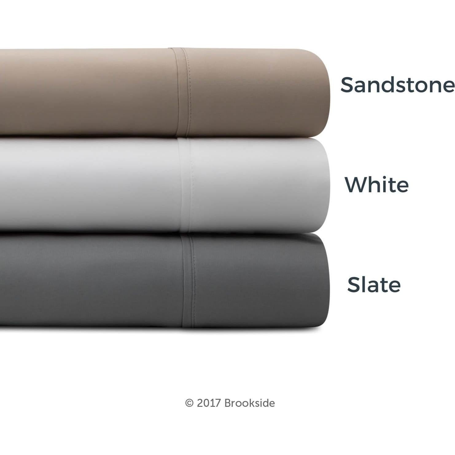 Juego de Sábanas Brookside Tencel Individual Arenisca 3 Piezas