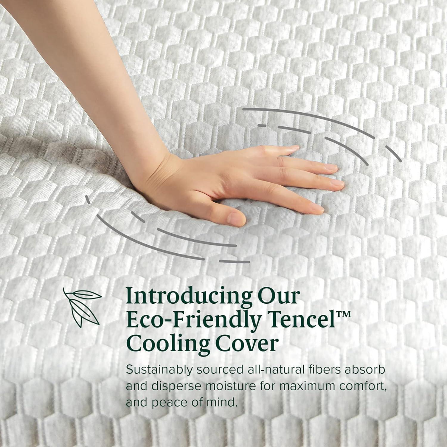 Colchón ZINUS Bliss Espuma Viscoelástica 25.4 cm Individual