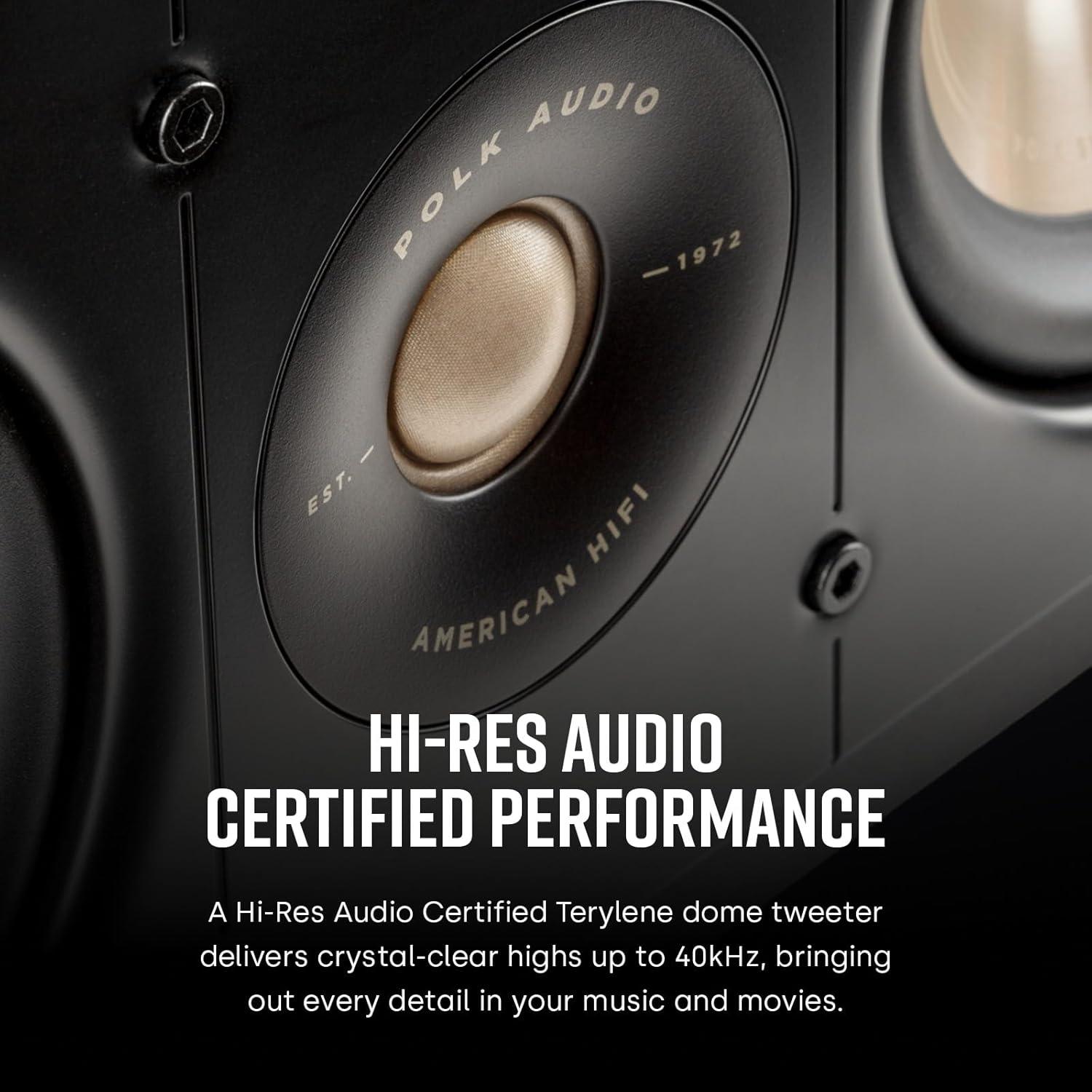 Altavoz Central Polk Signature Elite ES30 - 8 Ohmios, 19 lbs