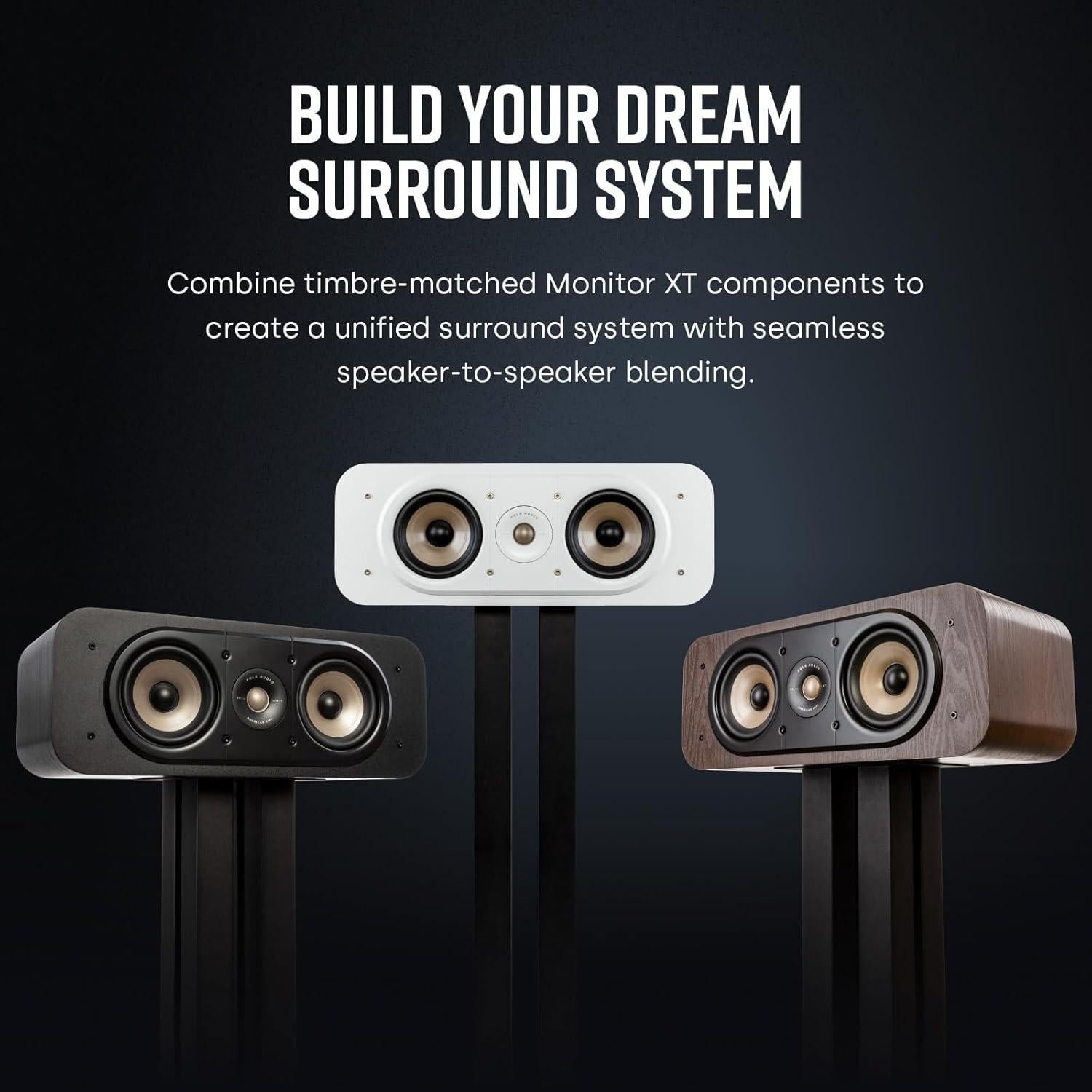 Altavoz Central Polk Signature Elite ES30 - 8 Ohmios, 19 lbs