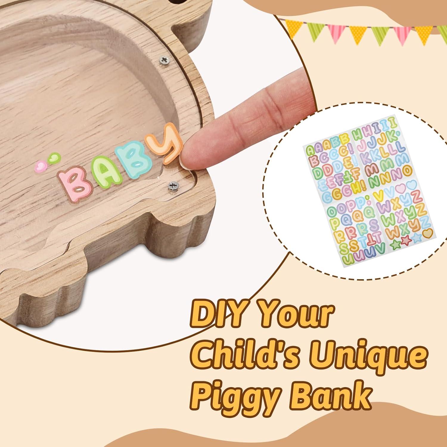 Hucha de Madera Irrompible SproutBuddies 24.1 cm para Niños