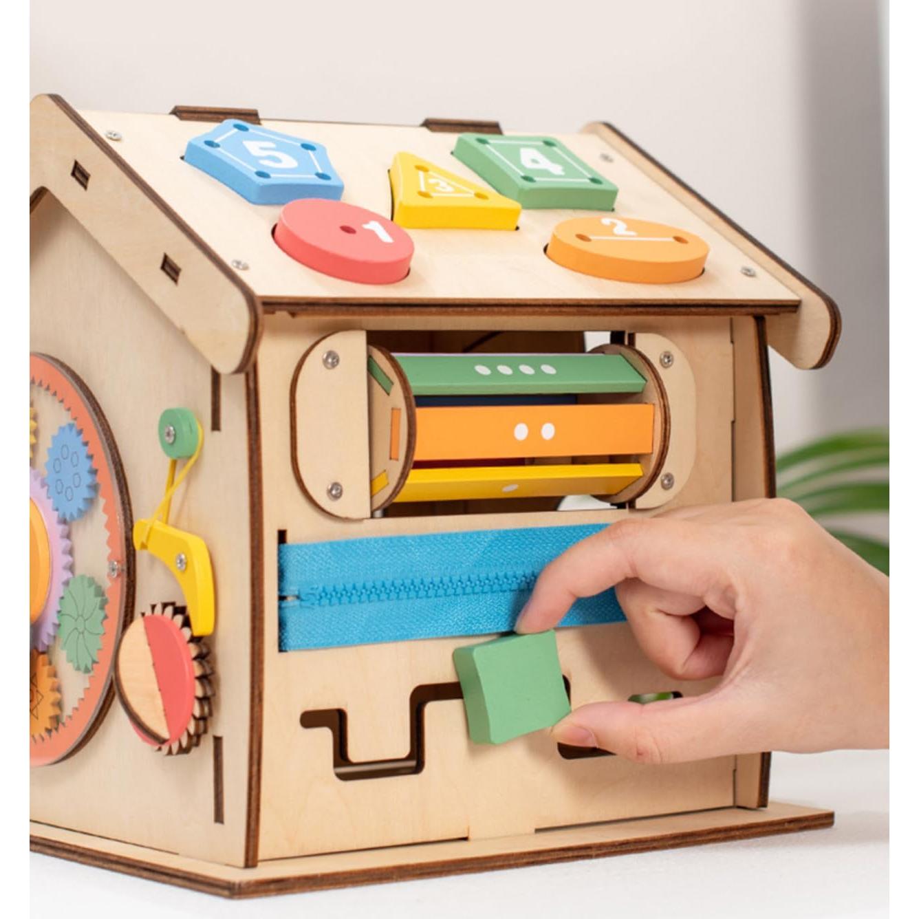 Casa Montessori de Madera Gudong para Niños 1kg 3+ Años