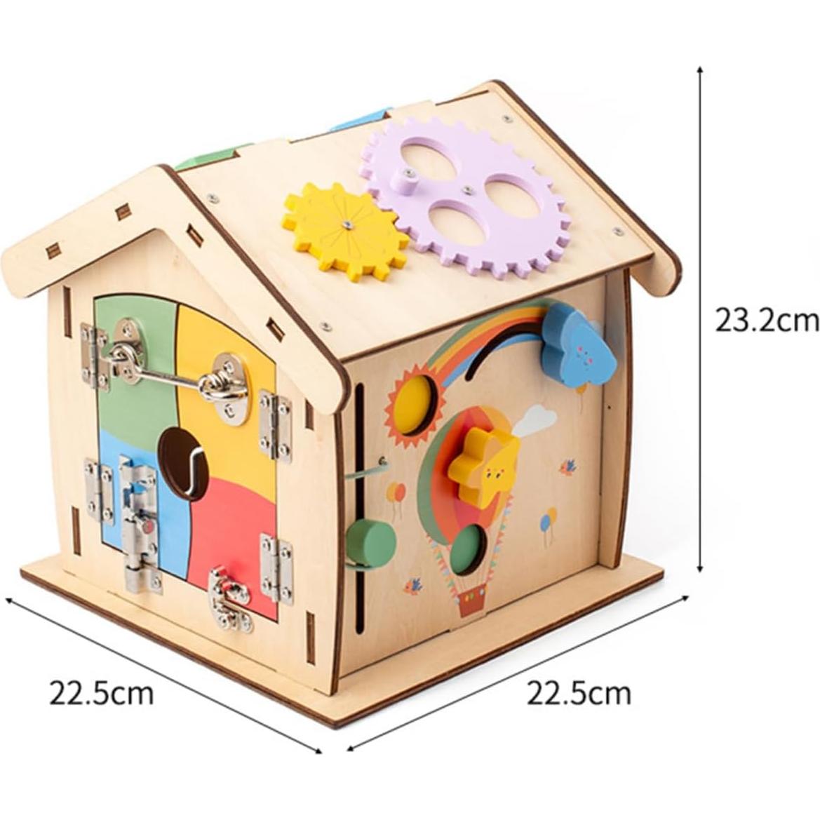 Casa Montessori de Madera Gudong para Niños 1kg 3+ Años