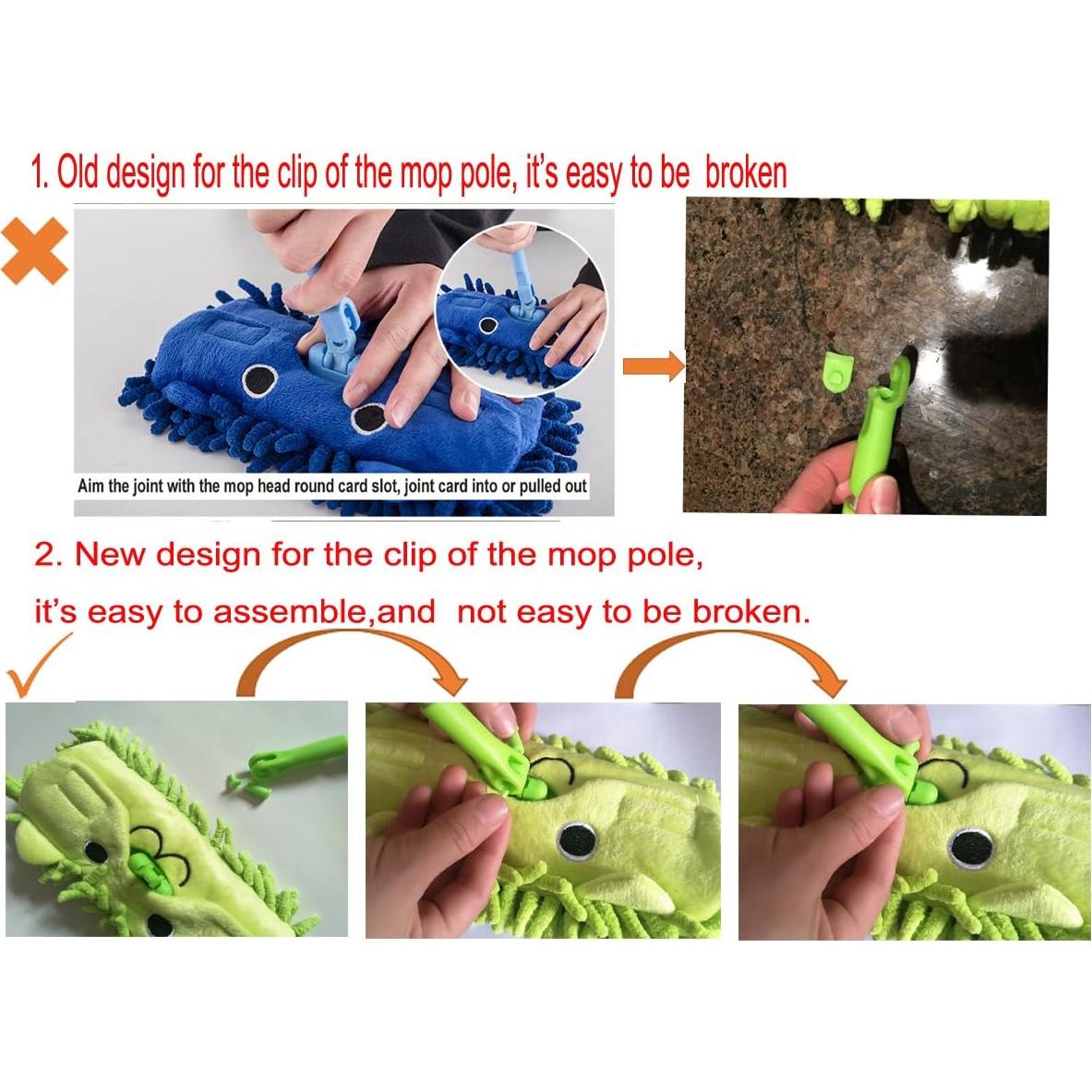 Mini Herramientas de Limpieza para Niños Xifando 3 Piezas