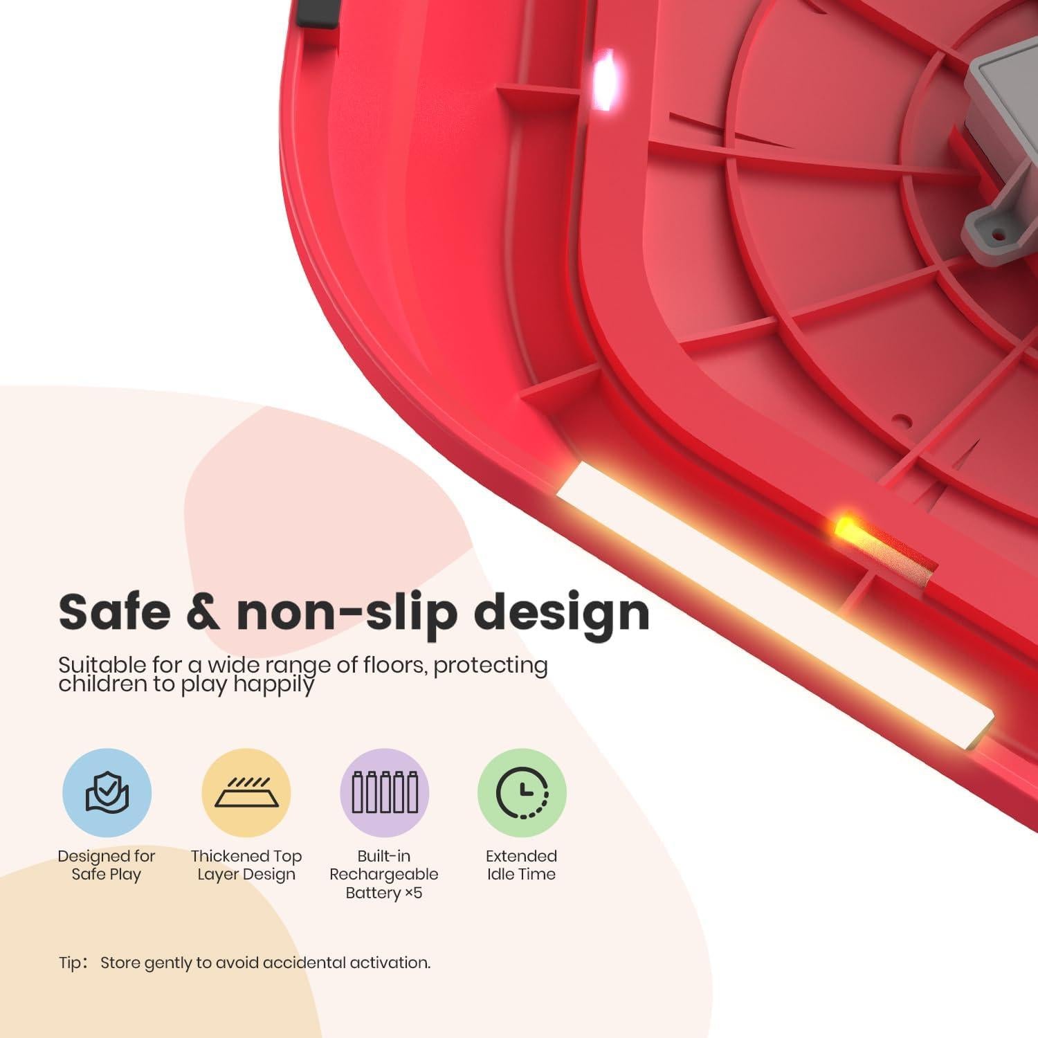 Piedras de Paso Musicales Holyton HT05 - 5 Juguetes Iluminados