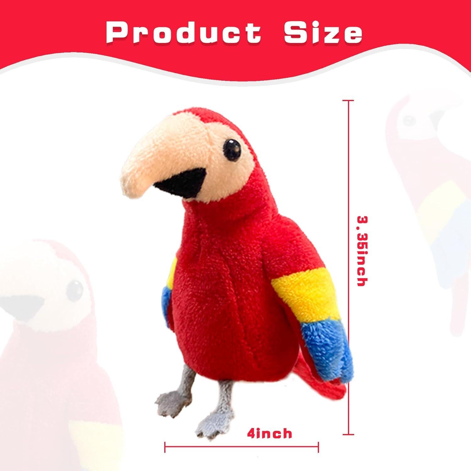 Juego de 6 Marionetas de Dedo de Pájaro JUSTQUNSEEN