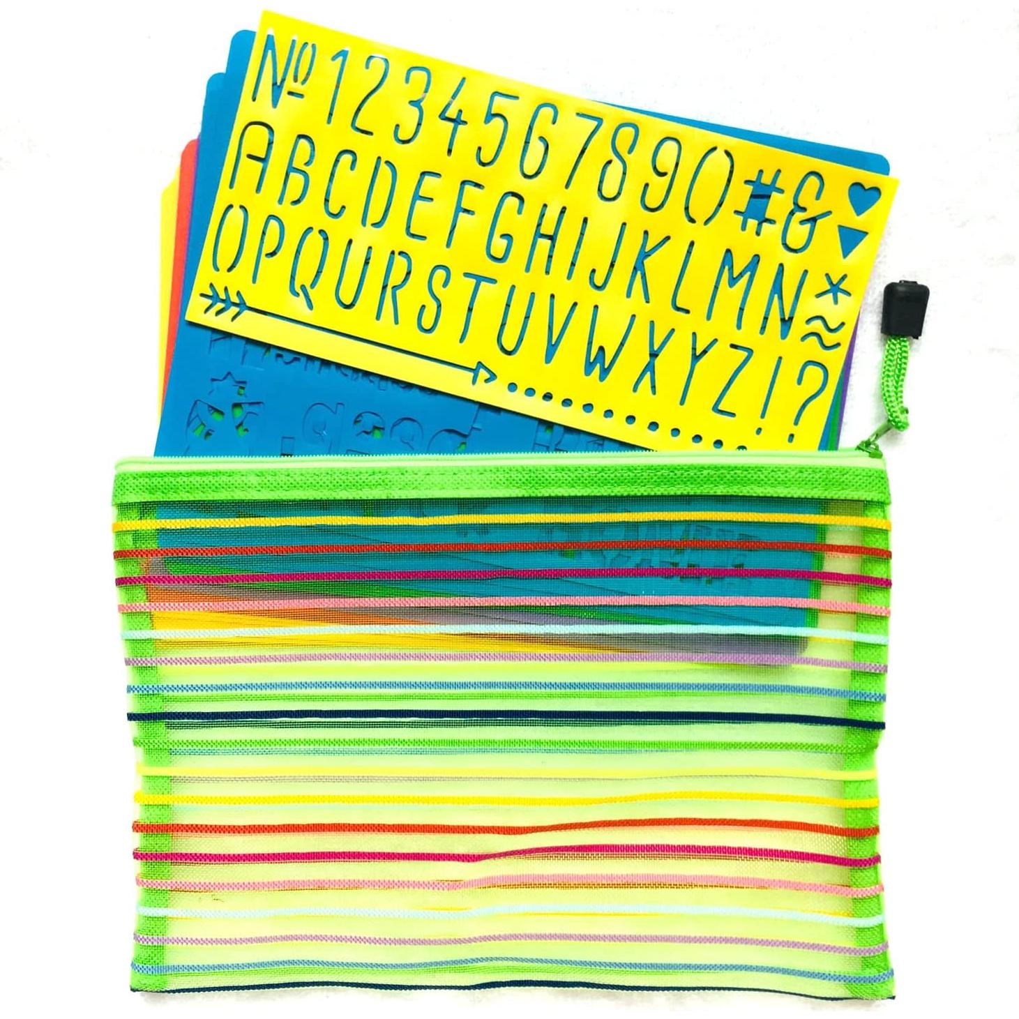 Set de Plantillas de Dibujo CZONG 21 Piezas para Niños