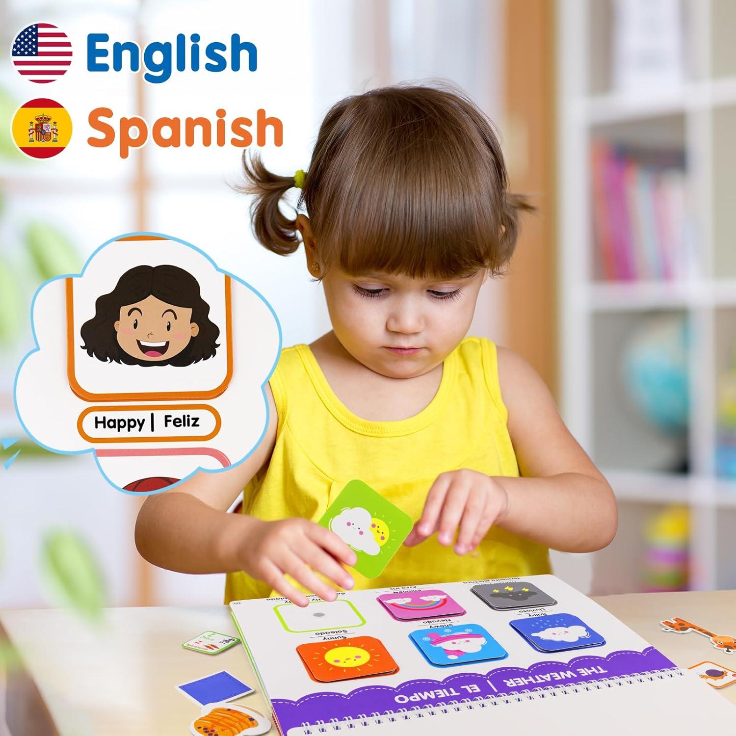 Libro de Actividades Bilingüe Ayyomo para Niños 3-5 Años