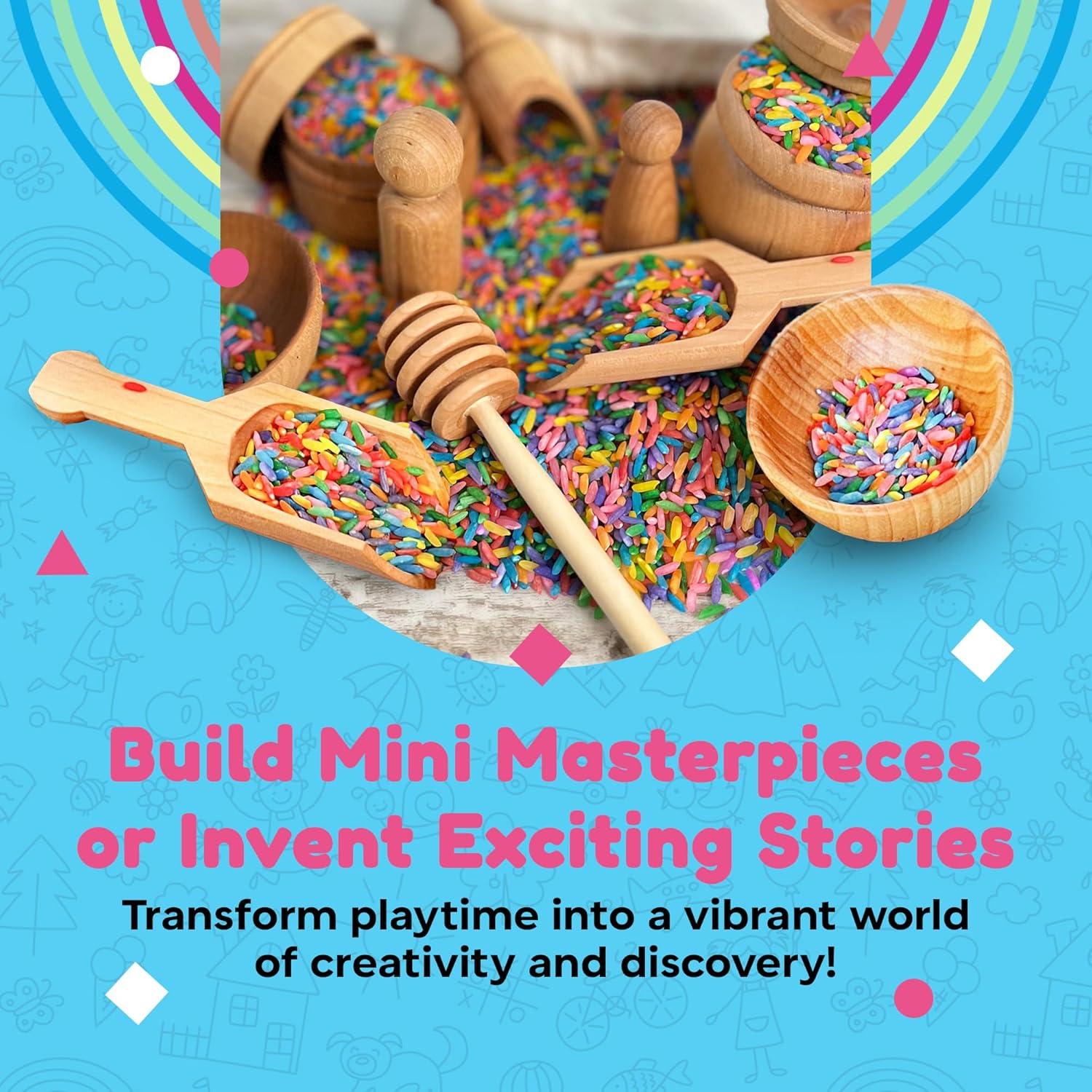 Juego de Herramientas de Madera Infantil Sensory-N-Stuff 10 Piezas