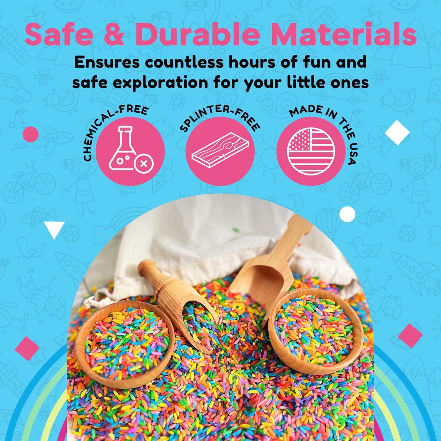 Juego de Herramientas de Madera Infantil Sensory-N-Stuff 10 Piezas