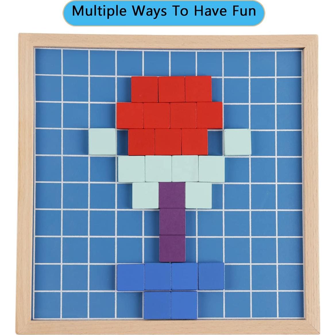 Tablero de Cien de Madera Umbresen Montessori 1-100