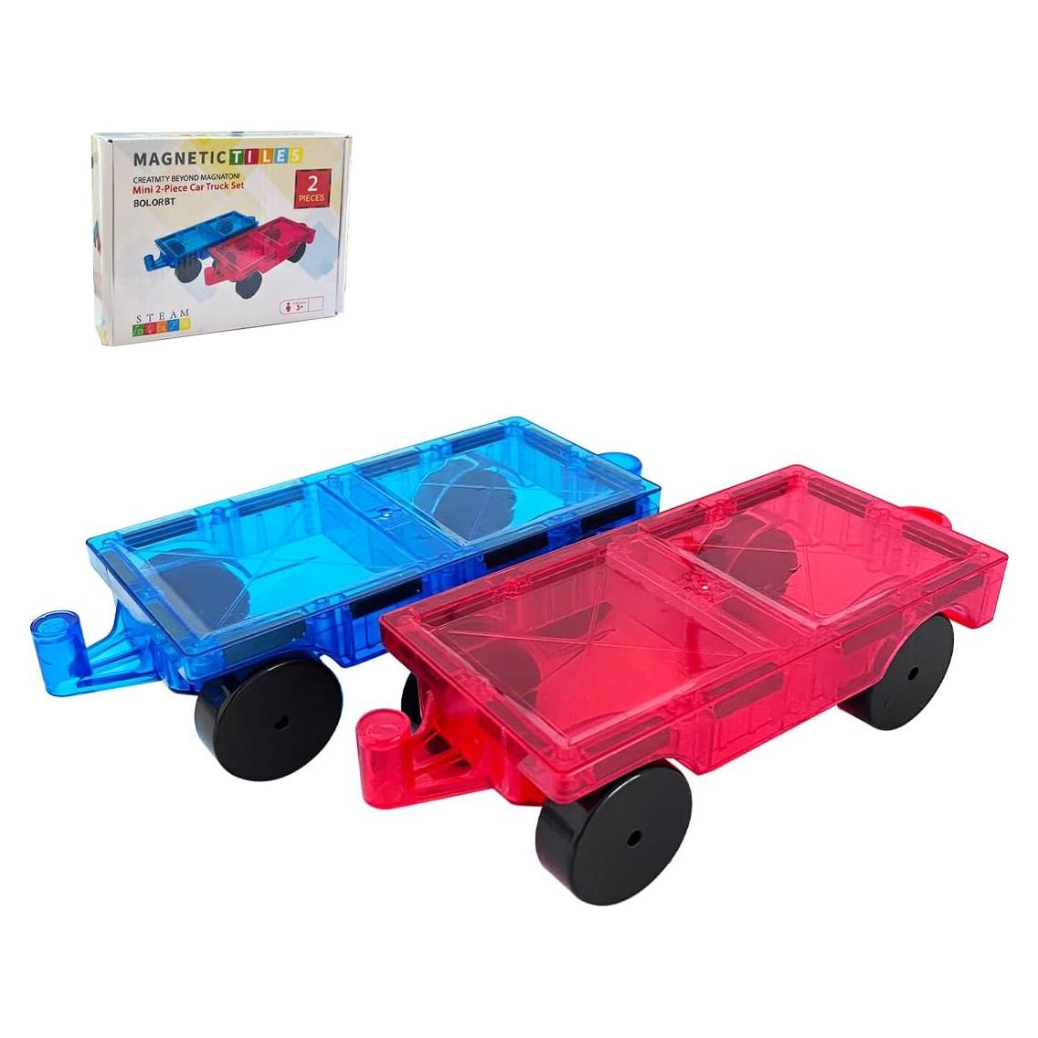 Juego de Construcción de Coches Magnéticos BOLORBT 2 Piezas