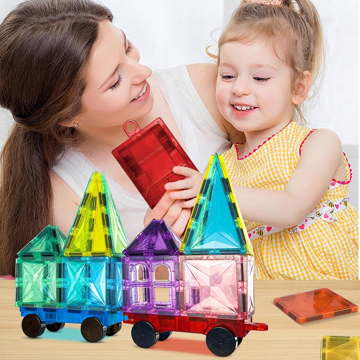 Juego de Construcción de Coches Magnéticos BOLORBT 2 Piezas