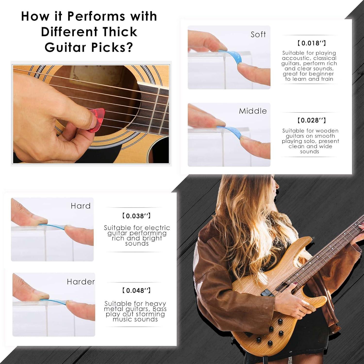 Guantes Protectores para Guitarristas Rhinos Talla M Gris