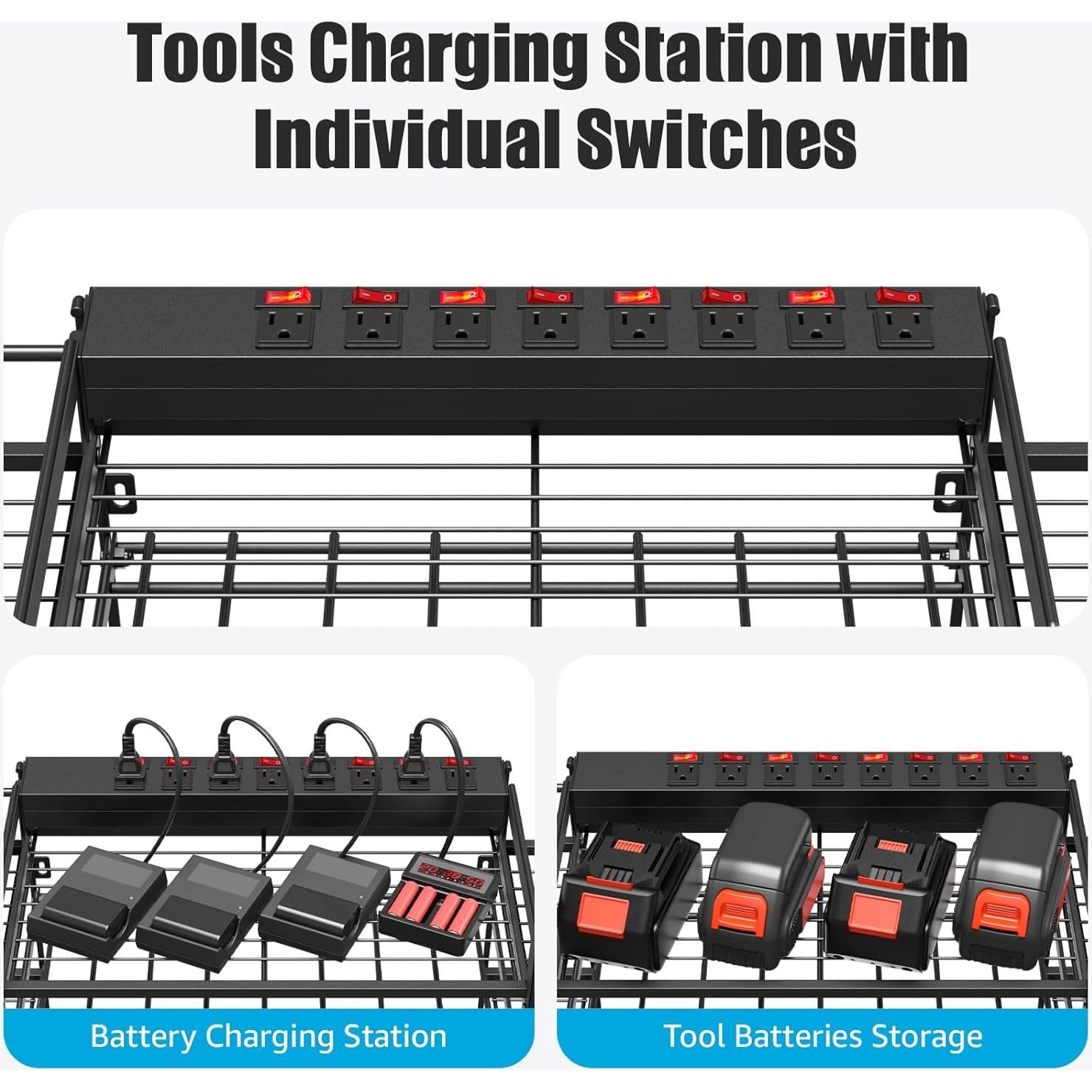 Organizador de Herramientas Eléctricas CCCEI Montaje en Pared 99cm