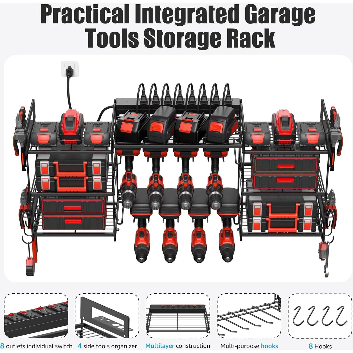 Organizador de Herramientas Eléctricas CCCEI Montaje en Pared 99cm
