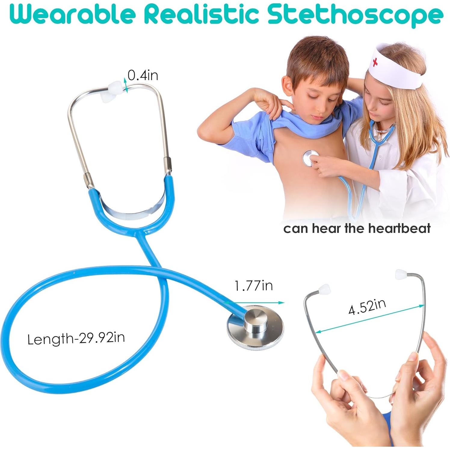 Kit Médico de Dentista de Madera ShenZhen, 41 Piezas para Niños