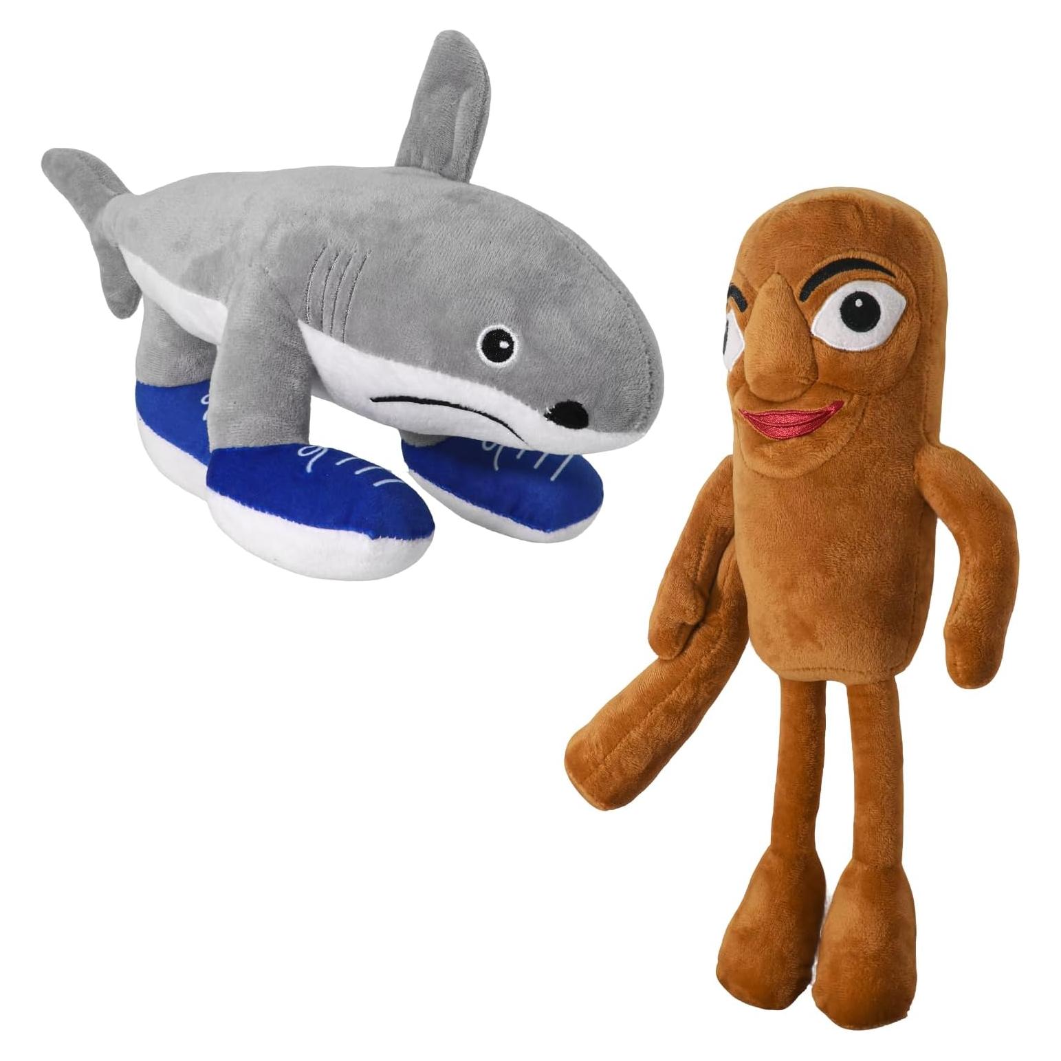 Muñecos de Peluche 2Pcs Italian Brainrot para Niños y Adultos