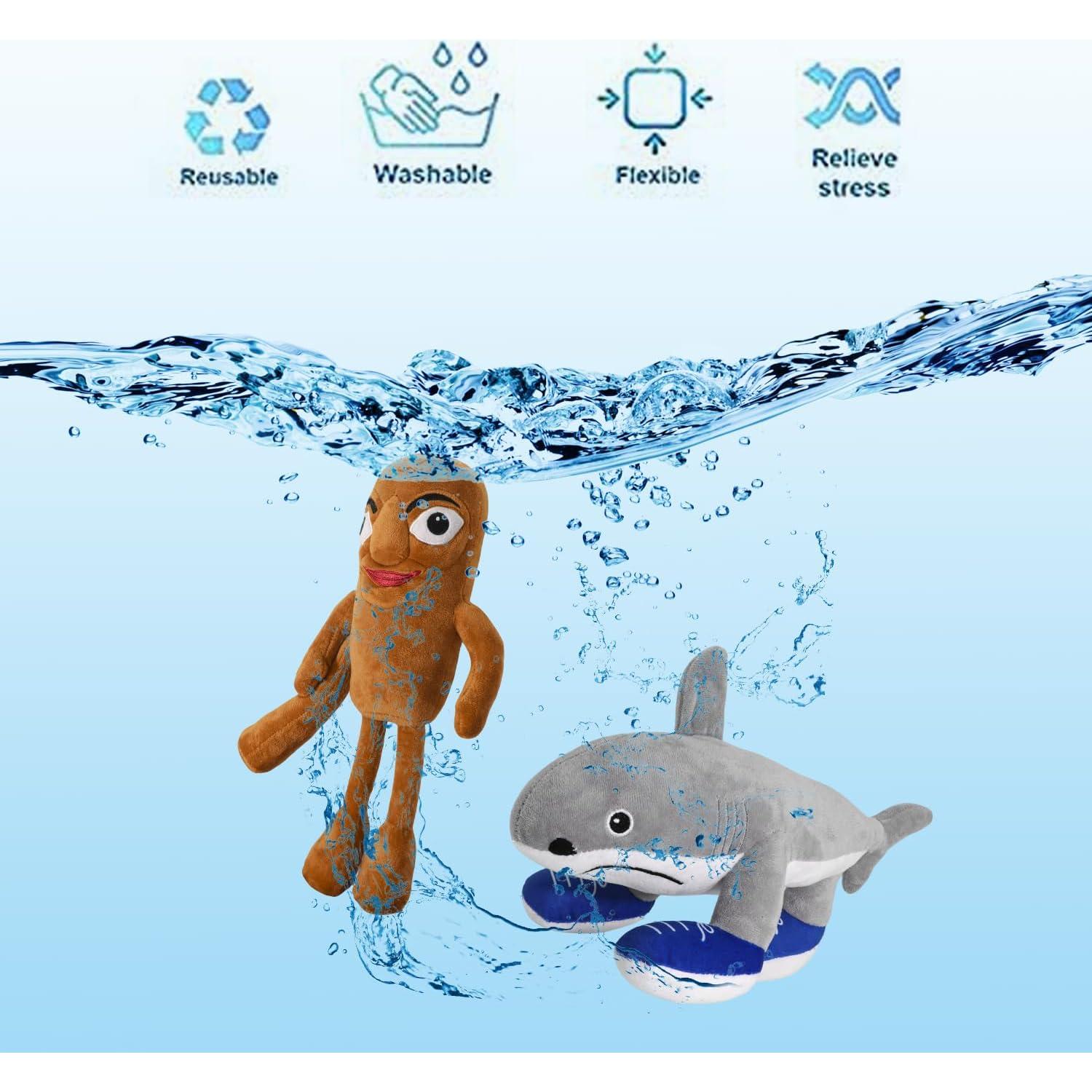 Muñecos de Peluche 2Pcs Italian Brainrot para Niños y Adultos