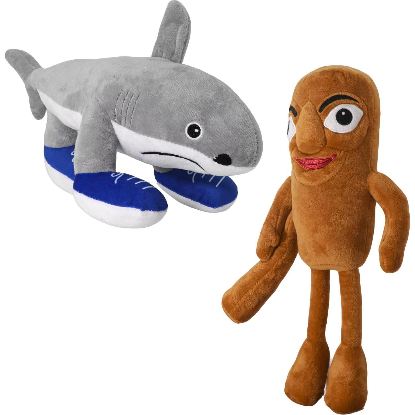 Muñecos de Peluche 2Pcs Italian Brainrot para Niños y Adultos