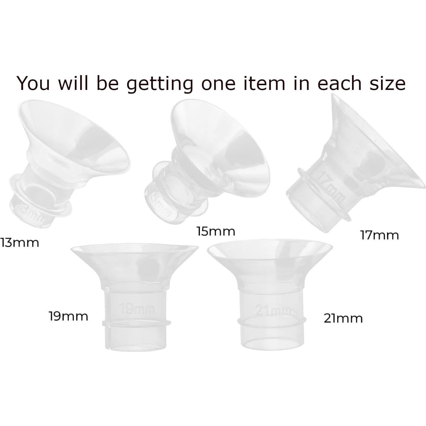 Inserts de Brida 13-21mm StoreSupplyHunter para Extractores de Leche