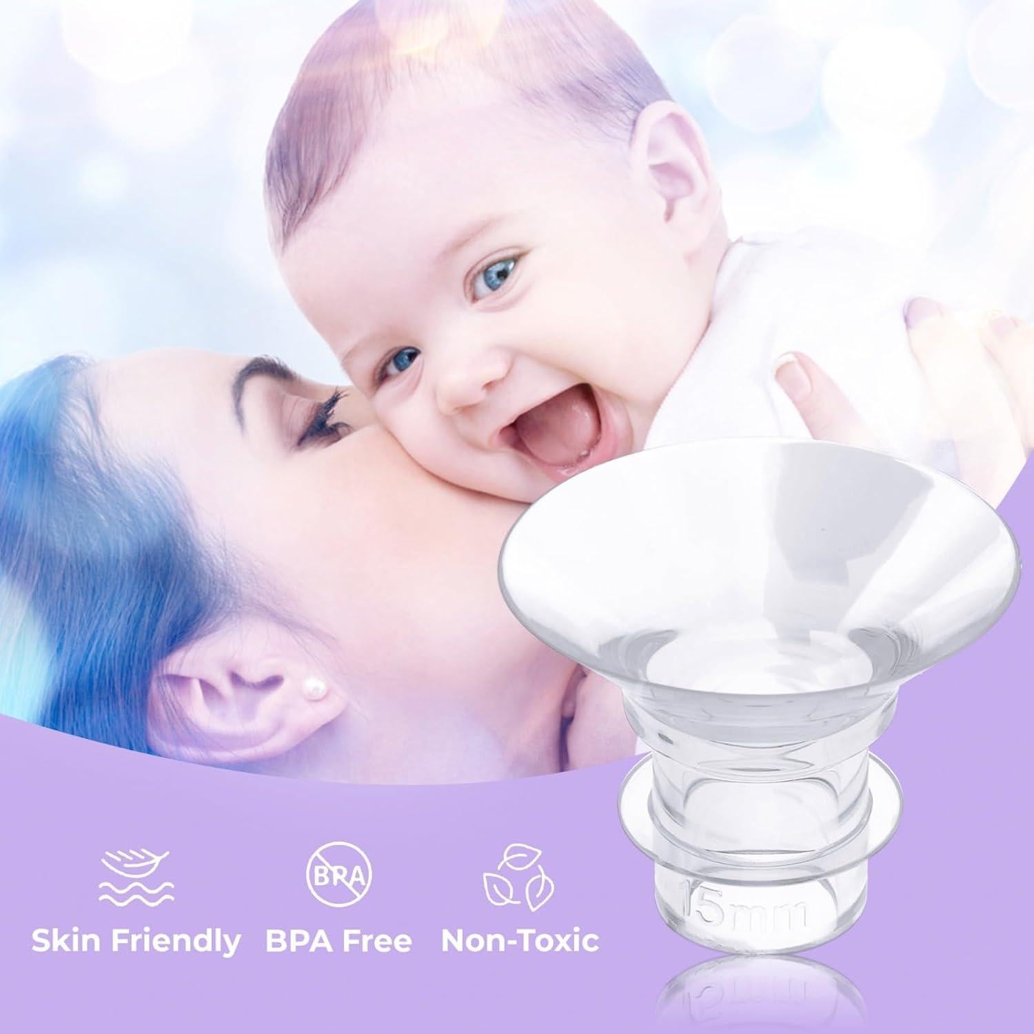 Inserts de Brida 13-21mm StoreSupplyHunter para Extractores de Leche