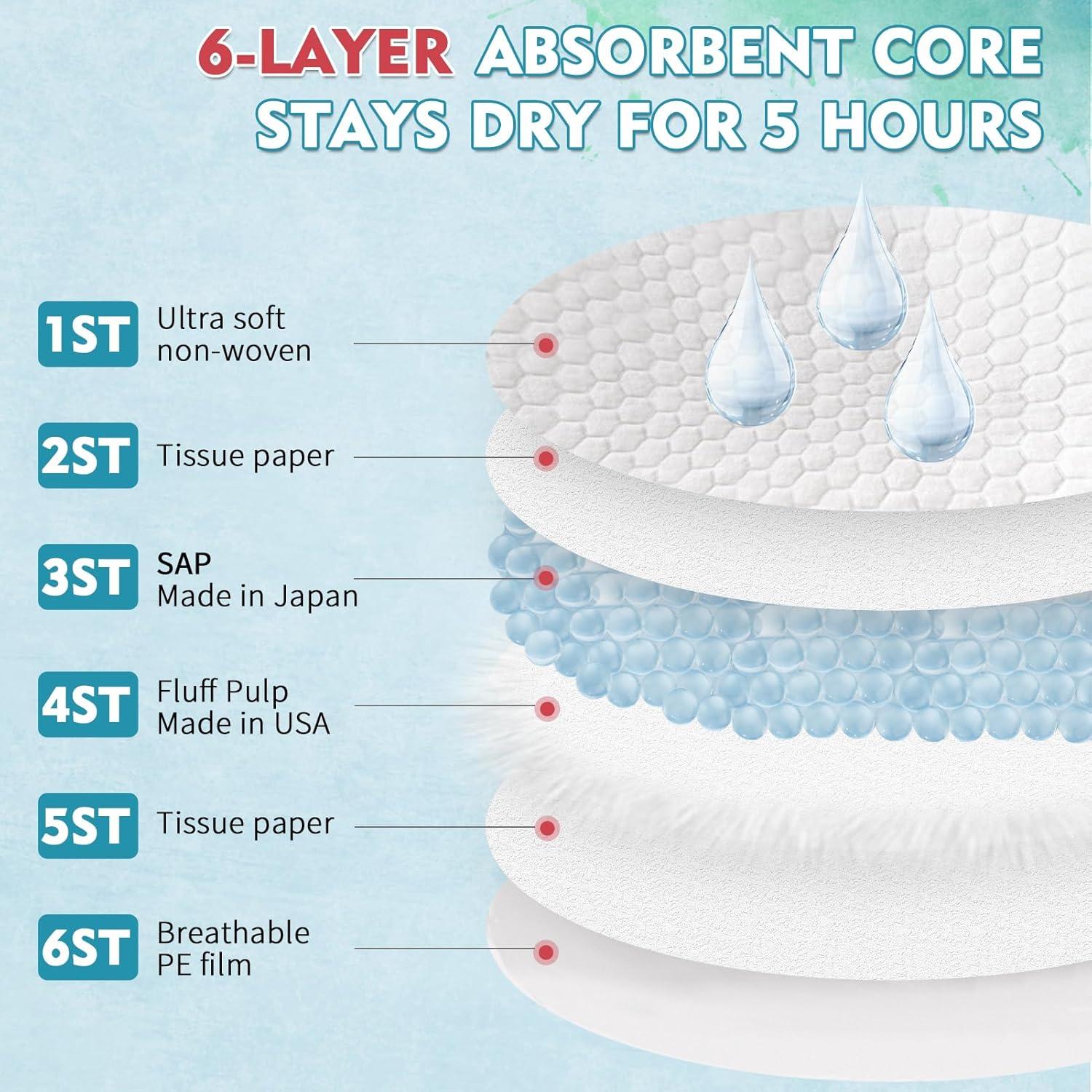 Almohadillas desechables para lactancia Breeze Forest - 100 unidades