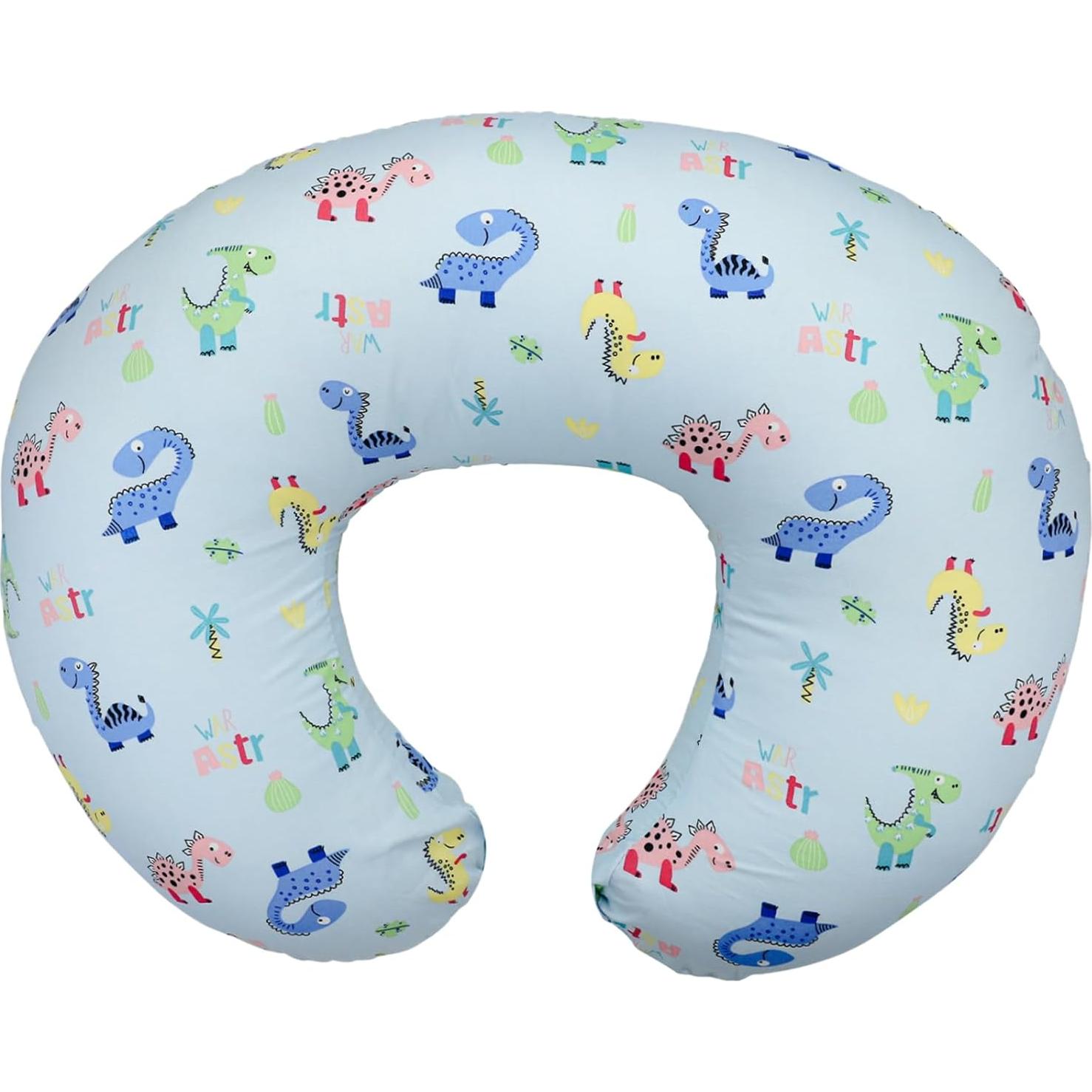 Almohada de Lactancia Witeasy Ergonómica Dinosaurios 55.88x44.45cm