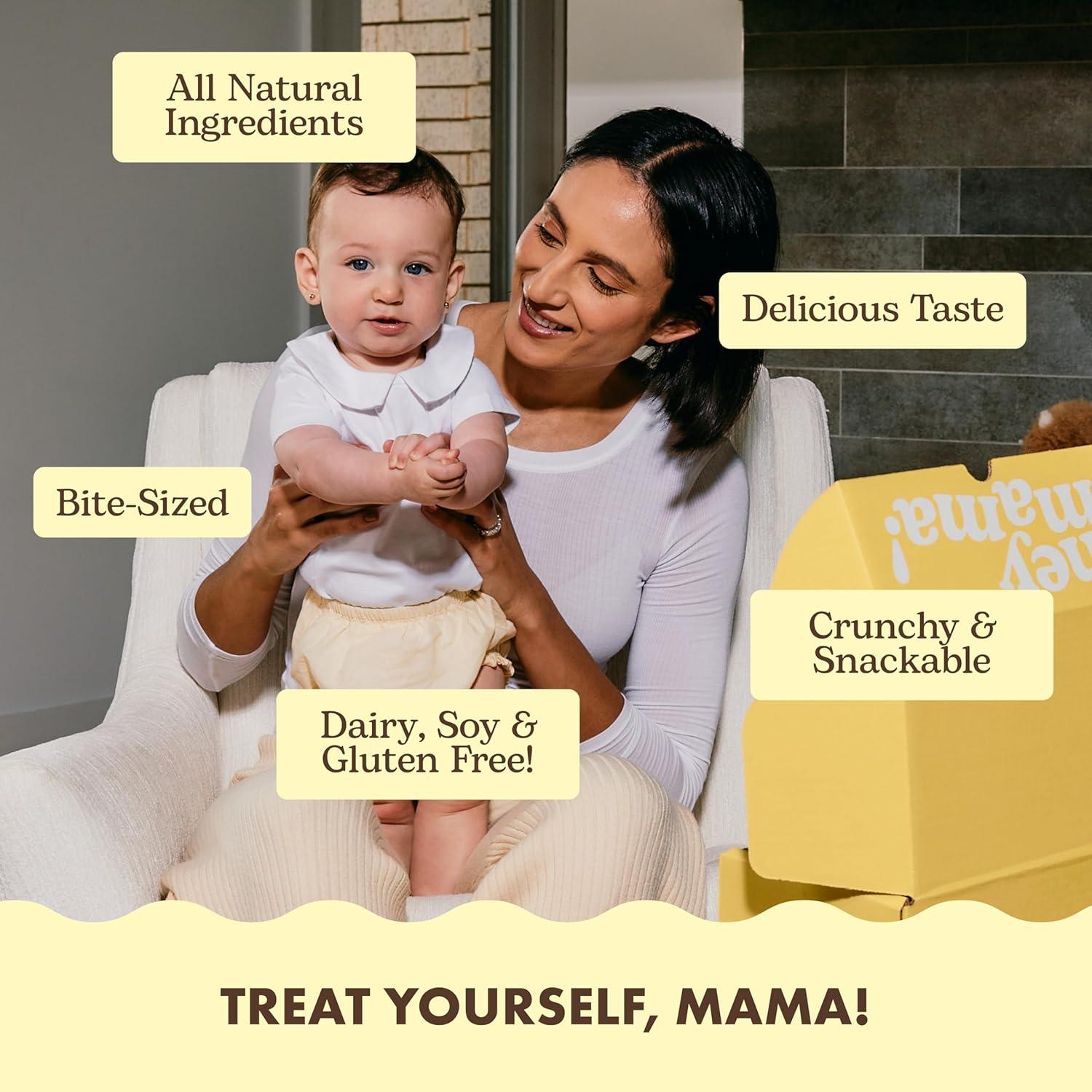 Galletas de Lactancia Miracle Mama - Avena, Nueces y Cereza - Veganas - Paquete de 2, 226.8 g