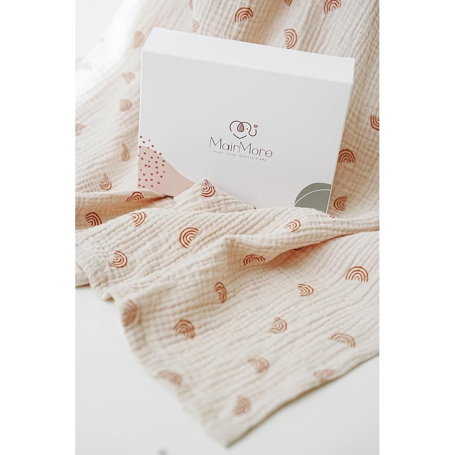 Cubierta de Lactancia Muselina 100% Algodón Verde Ajustable