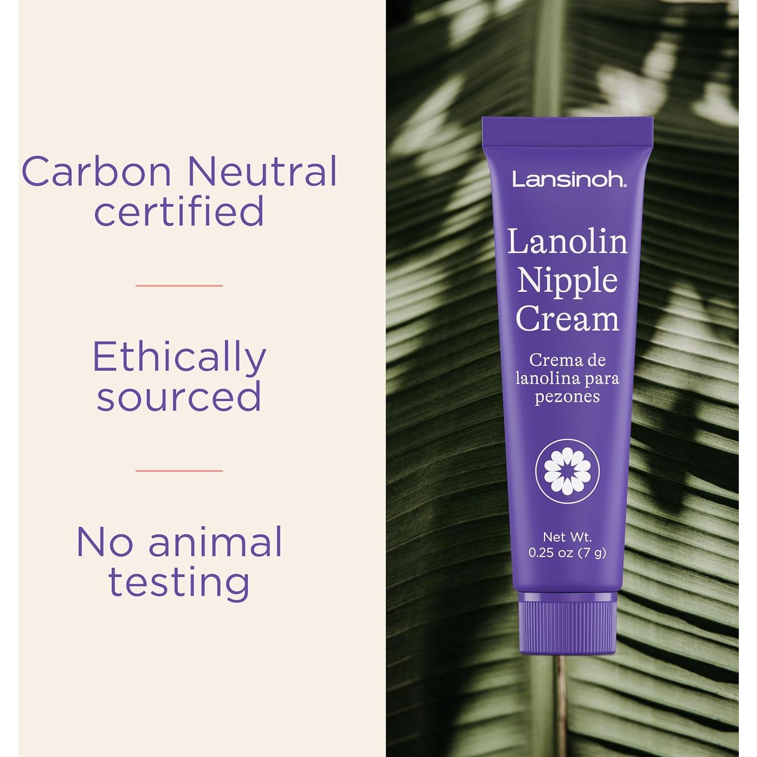 Crema de Pezón de Lanolina Lansinoh 3 Tubos 7.1g - Lactancia