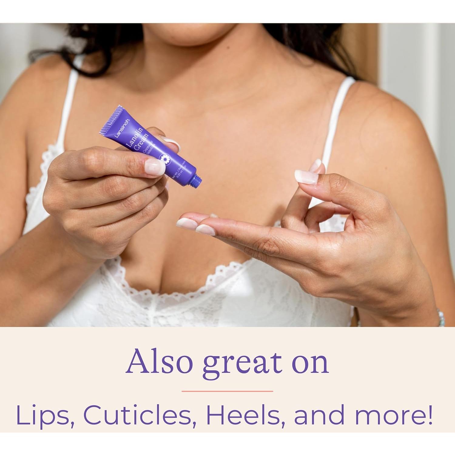 Crema de Pezón de Lanolina Lansinoh 3 Tubos 7.1g - Lactancia