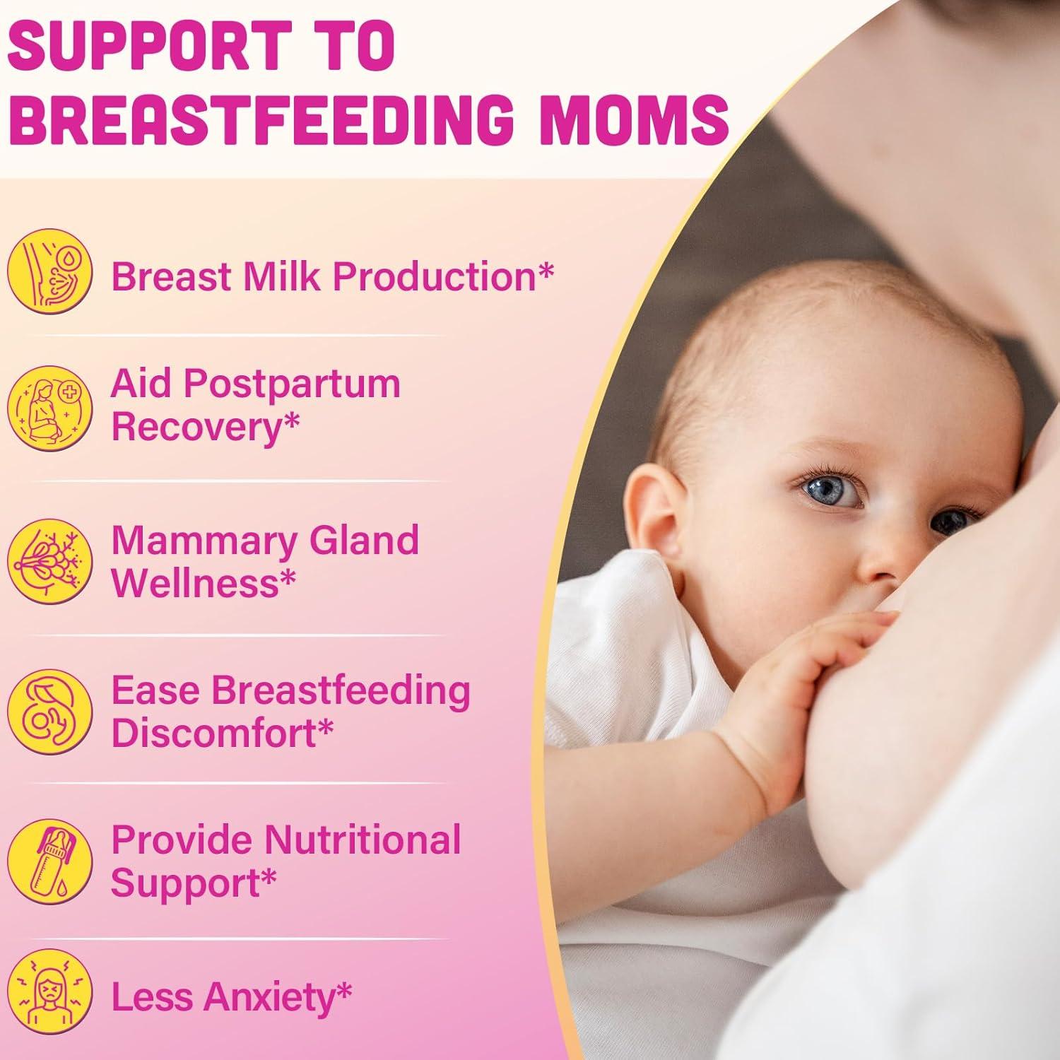 Gominolas de Lactancia YEKBYOE 60 Unidades Sin Azúcar Veganas