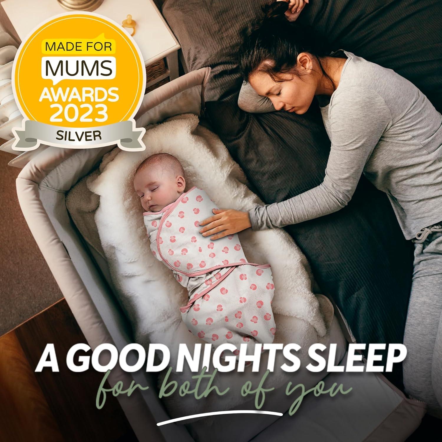 Sacos de Dormir para Bebés 0-3 Meses JUICY BUMBLES 100% Algodón